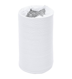 Conduit de ventilation aluminium et PVC 6 m Ø12,5 cm