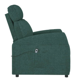 Fauteuil Vert foncé Tissu