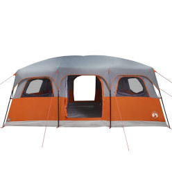 Tente de cabine familiale 9 personnes gris imperméable