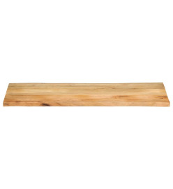 Dessus de table 140x60x3,8 cm bord vivant bois massif manguier