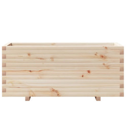 Jardinière 110x40x49,5 cm bois de pin massif