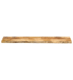 Dessus de table 160x30x2,5 cm bord vivant bois massif manguier