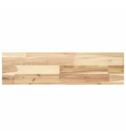 Dessus de table 100x20x4 cm rectangulaire bois massif d'acacia