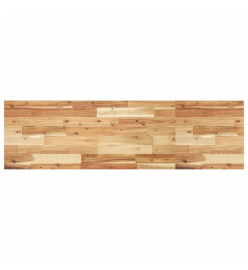 Dessus de table rectangulaire 140x40x2 cm bois massif d'acacia