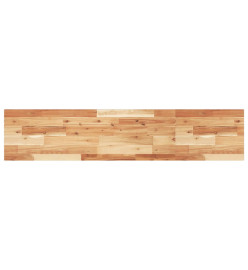 Dessus de table rectangulaire 120x30x2 cm bois massif d'acacia