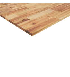 Dessus de table rectangulaire 120x30x2 cm bois massif d'acacia