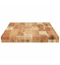 Dessus de table 120x40x4 cm rectangulaire bois massif d'acacia