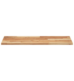 Dessus de table rectangulaire 100x40x2 cm bois massif d'acacia