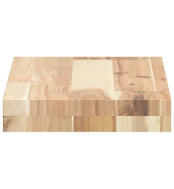 Dessus de table 60x20x4 cm rectangulaire bois massif d'acacia