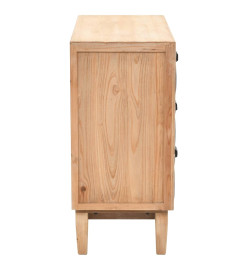 Armoire à tiroirs bois de sapin massif 80 x 36 x 75 cm