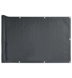 Écran d'intimité de jardin anthracite 800x90 cm PVC