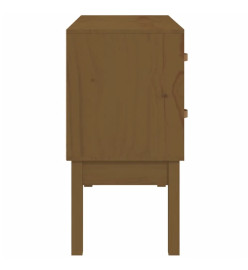 Armoire console Marron miel 90x40x78 cm Bois de pin solide