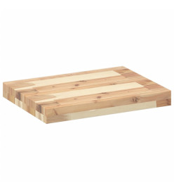 Dessus de table 60x30x4 cm rectangulaire bois massif d'acacia