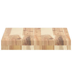 Étagères flottantes 2 pcs 60x30x4 cm acacia massif non traité