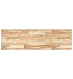 Dessus de table 120x40x2 cm rectangulaire bois massif d'acacia