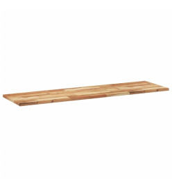 Dessus de table rectangulaire 160x40x2 cm bois massif d'acacia