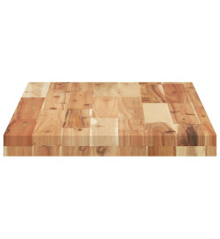 Dessus de table 100x40x4 cm rectangulaire bois massif d'acacia