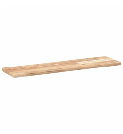 Dessus de table 80x20x2 cm rectangulaire bois massif d'acacia