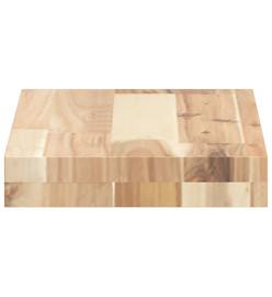 Dessus de table 40x20x4 cm rectangulaire bois massif d'acacia