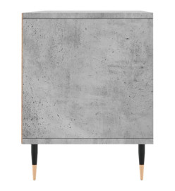 Meuble TV gris béton 100x34,5x44,5 cm bois d'ingénierie