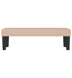 Banc Cappuccino 100x30x30 cm Similicuir