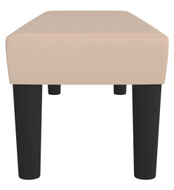 Banc Cappuccino 100x30x30 cm Similicuir