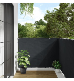 Écran d'intimité de jardin anthracite 600x120 cm PVC