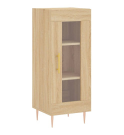 Buffet Chêne sonoma 34,5x34x90 cm Bois d'ingénierie