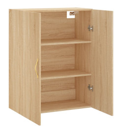 Armoire murale chêne sonoma 69,5x34x90 cm