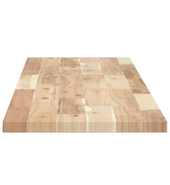 Dessus de table 120x30x2 cm rectangulaire bois massif d'acacia