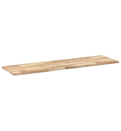 Dessus de table 140x40x2 cm rectangulaire bois massif d'acacia