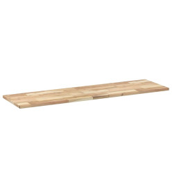 Dessus de meuble de salle de bain non traité bois d'acacia