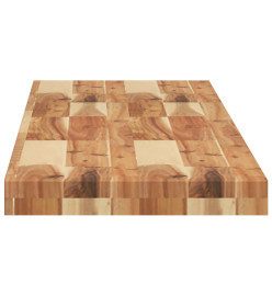 Dessus de table 160x30x4 cm rectangulaire bois massif d'acacia