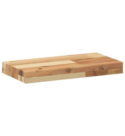 Dessus de table 40x20x4 cm rectangulaire bois massif d'acacia