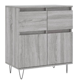 Buffet Sonoma gris 60x35x70 cm Bois d'ingénierie