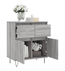 Buffet Sonoma gris 60x35x70 cm Bois d'ingénierie