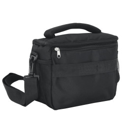 Sac pour appareil photo et housse imperméable noir tissu oxford