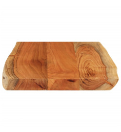 Dessus de table 60x40x3,8 cm rectangulaire bois massif d'acacia