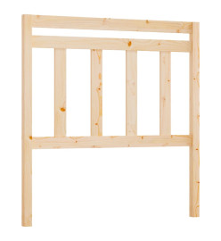 Tête de lit 106x4x100 cm Bois massif de pin