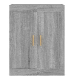 Armoire murale Sonoma gris 69,5x32,5x90 cm Bois d'ingénierie