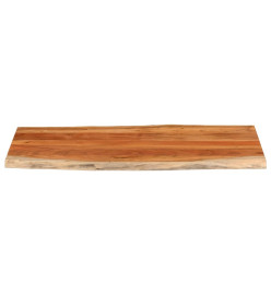 Dessus de table 140x60x2,5cm rectangulaire bois massif d'acacia