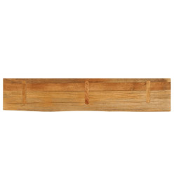 Dessus de table à bord vivant 160x30x2,5cm bois massif manguier