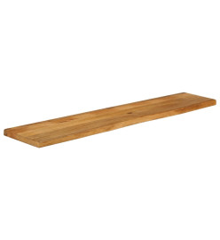 Dessus de table à bord vivant 180x40x3,8cm bois massif manguier