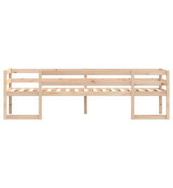 Cadre de lit d'enfant 75x190 cm bois de pin massif