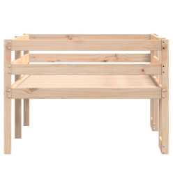 Cadre de lit pour enfants 90x200 cm bois de pin massif