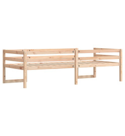 Cadre de lit pour enfants 90x200 cm bois de pin massif