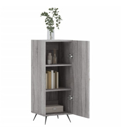 Buffet Sonoma gris 34,5x34x90 cm Bois d'ingénierie