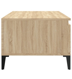Table basse Chêne sonoma 90x50x36,5 cm Bois d'ingénierie
