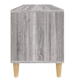 Meuble TV sonoma gris 100x34,5x44,5 cm bois d'ingénierie