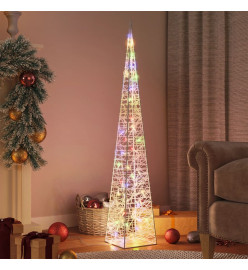 Cône lumineux décoratif à LED Acrylique Multicolore 120 cm